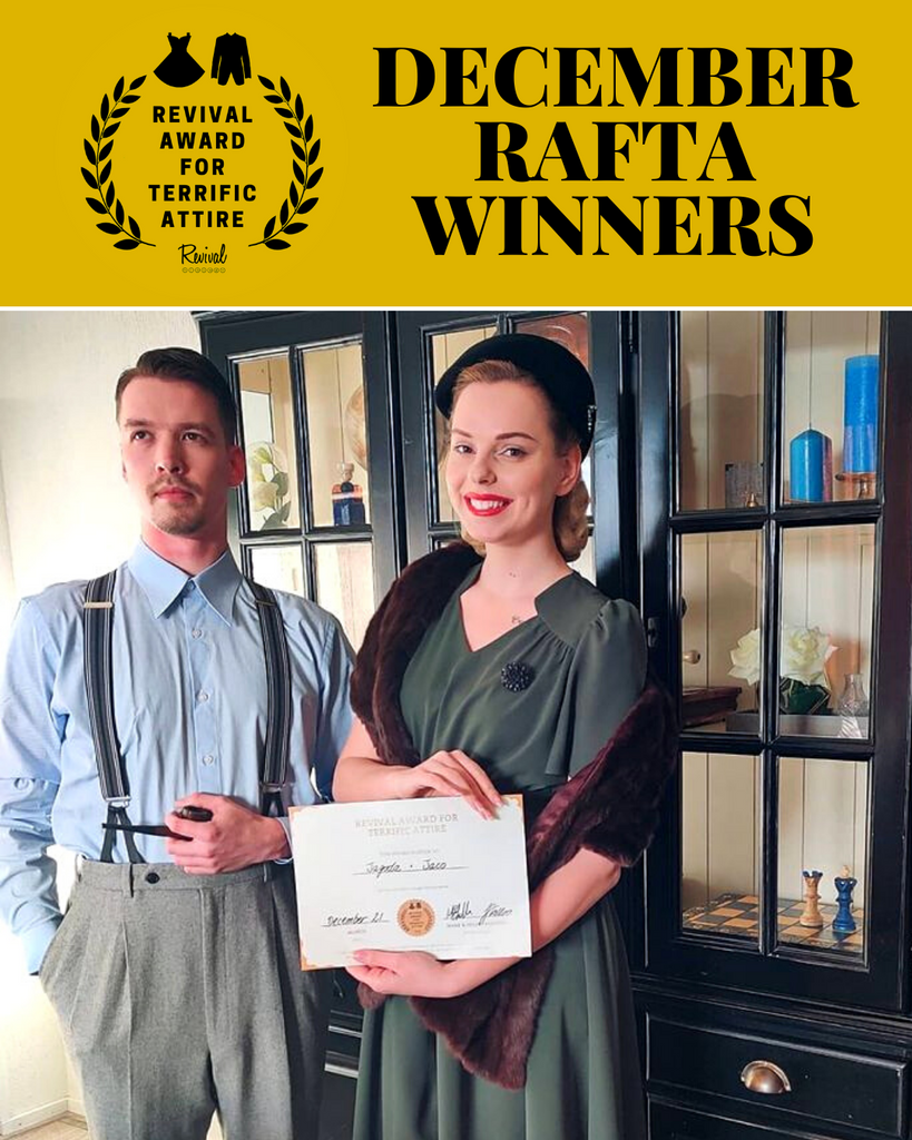 December RAFTA Winners