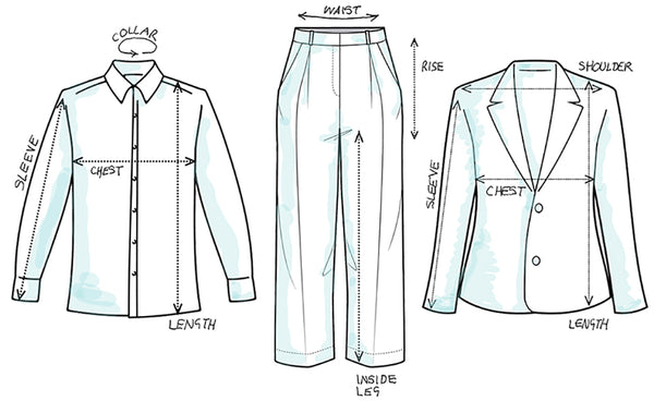 Revival Measurements - Menswear