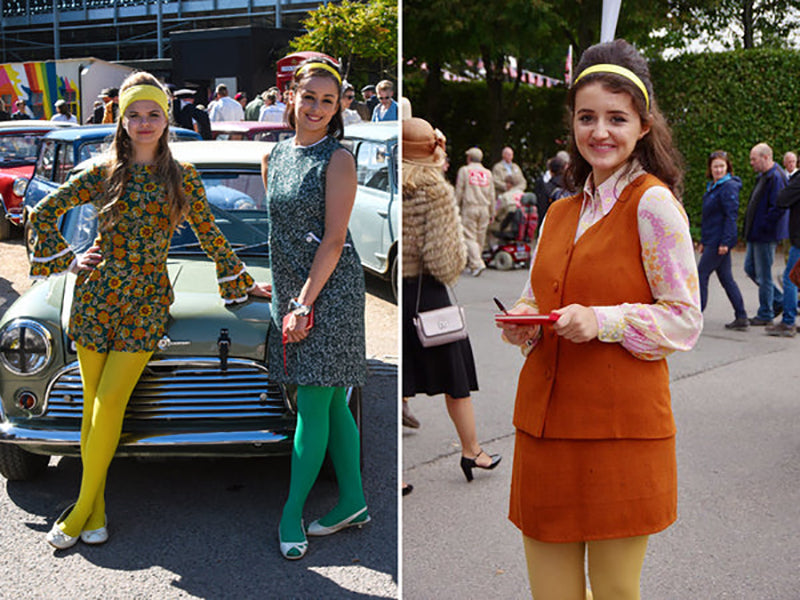 1960s women's outfits at Goodwood Revival