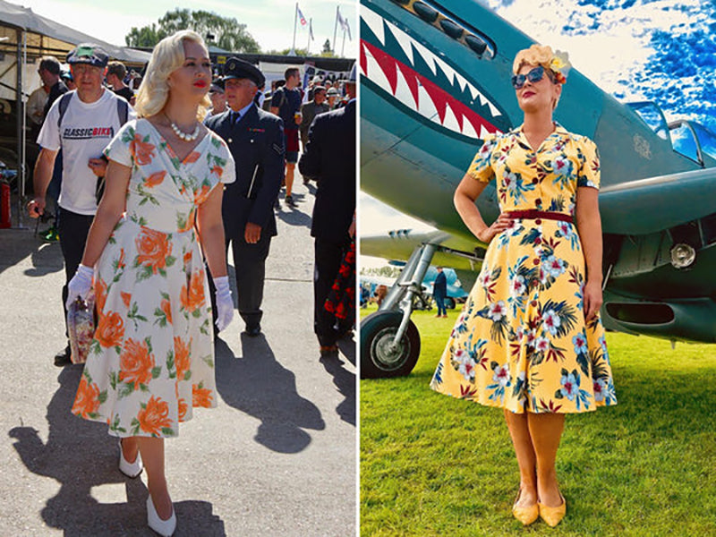 1950s women's outfits at Goodwood revival