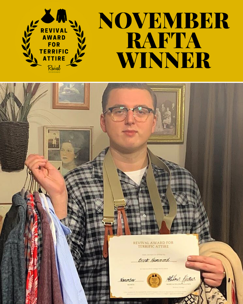 November RAFTA Winner