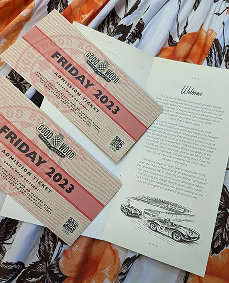 Tickets To Goodwood Revival