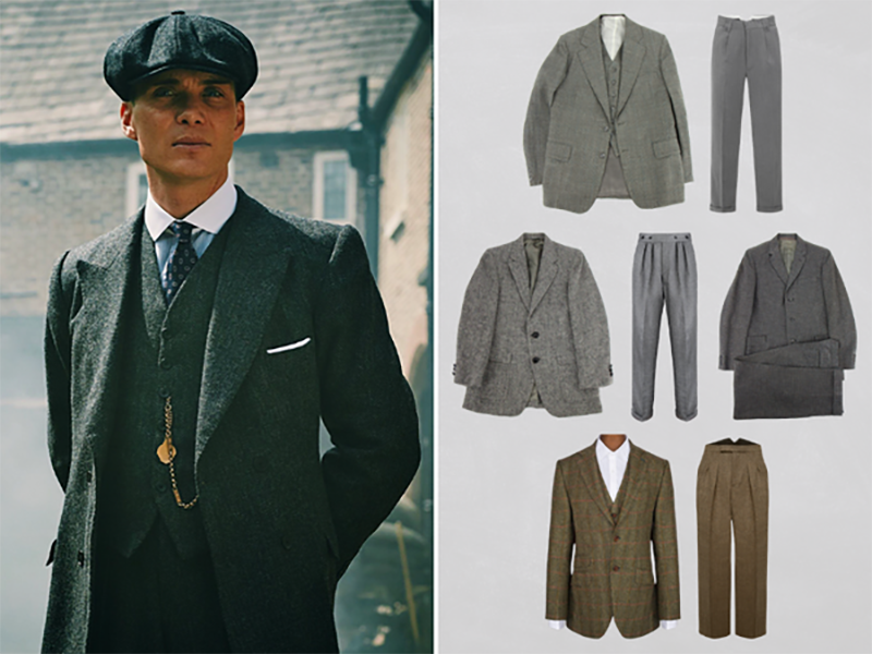 Peaky Look Suits & Trousers