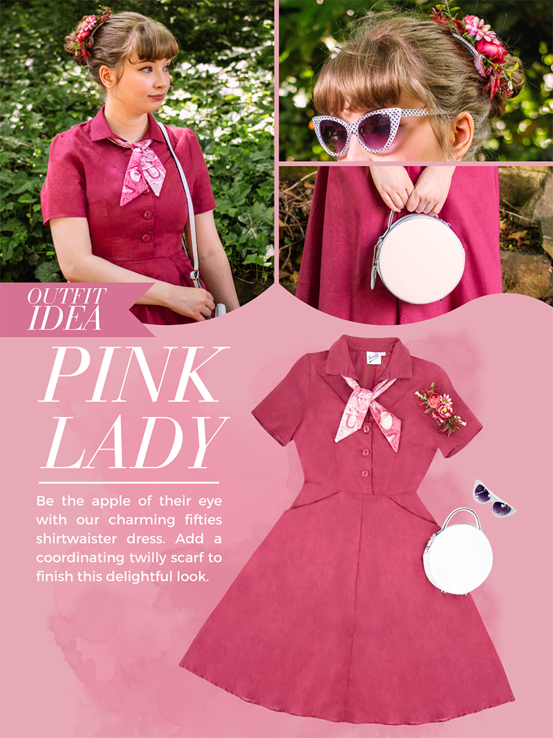 Raspberry Melody Dress Twinwood Outfit Option