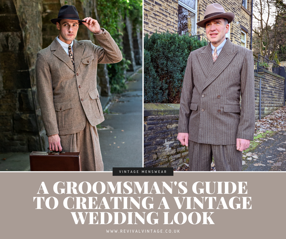 A Groomsman's Guide To Creating A Vintage Wedding Look