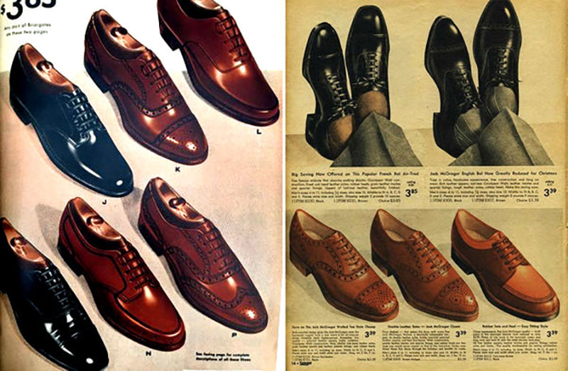 1940s mens shoes catalogue