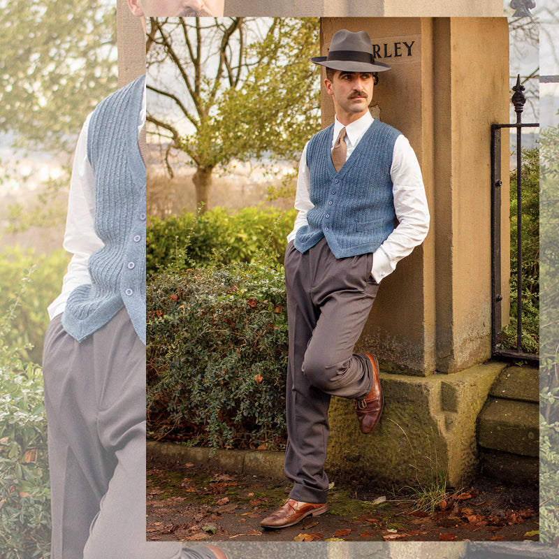 A Revival Vintage Knitted Waistcoat