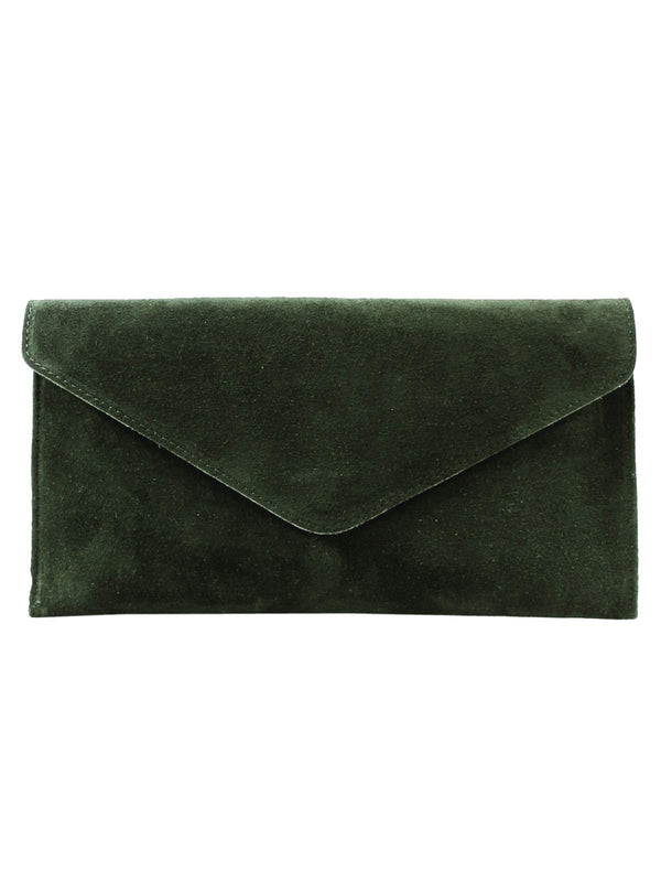 Fair Trade Ethical Suede Clutch Purse Elect Blue | Uplift Fair Trade