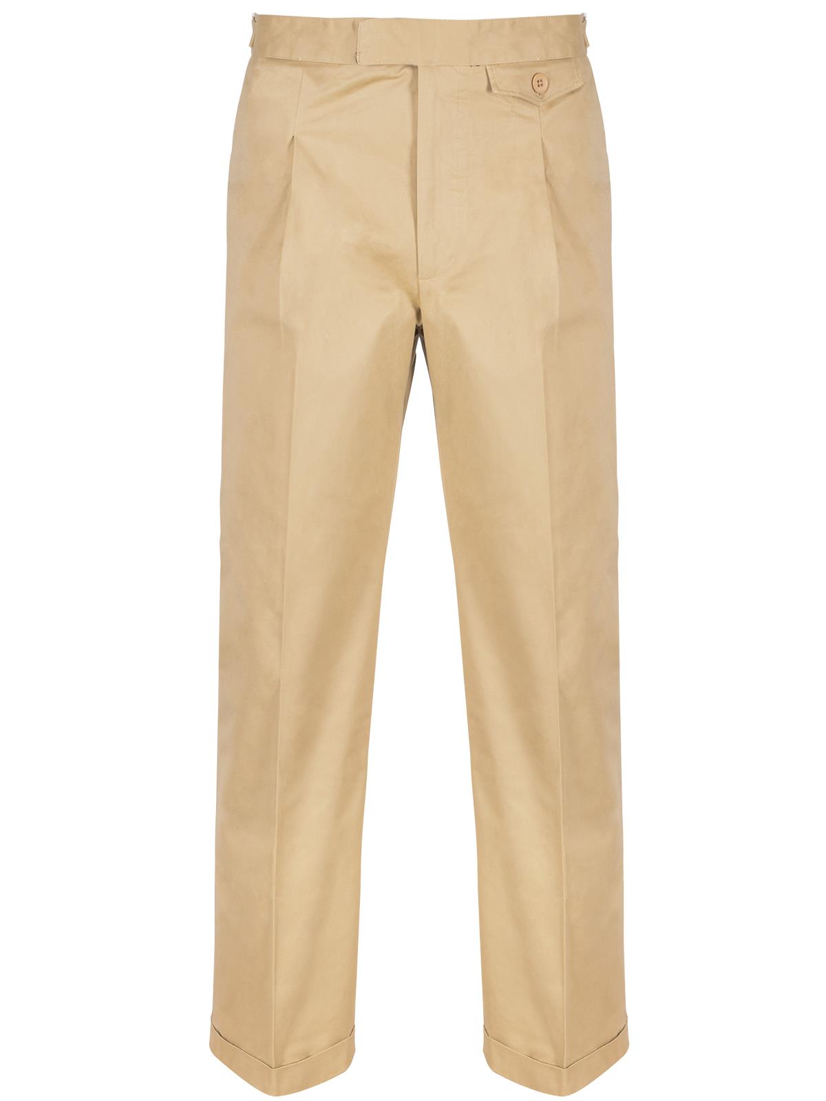 Hank Fishtail Back Revival 1940s Chino Trousers – RevivalVintage