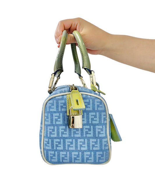 Louis Vuitton Suhali Le Fabuleux Blue Shoulder Hand Bag Gold Hardware- RRP  $3850