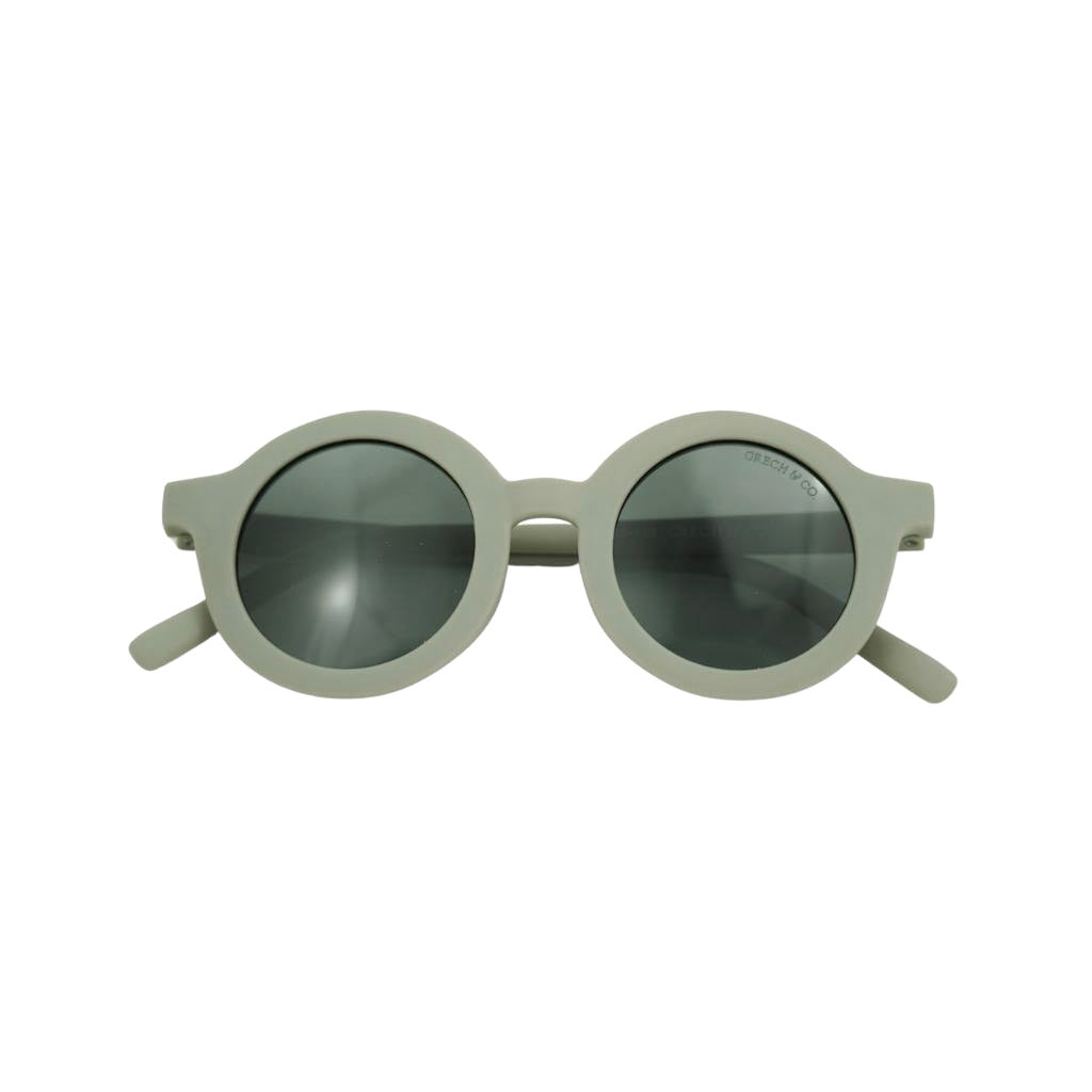 Original Round  Bendable & Polarized Sunglasses - Bubble Gum — GRECH & CO.