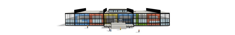 Crown Hall Google Doodle.