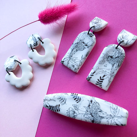 Eco Resin Earrings - Craft Workshop at We Make Edinburgh, Edinburgh East