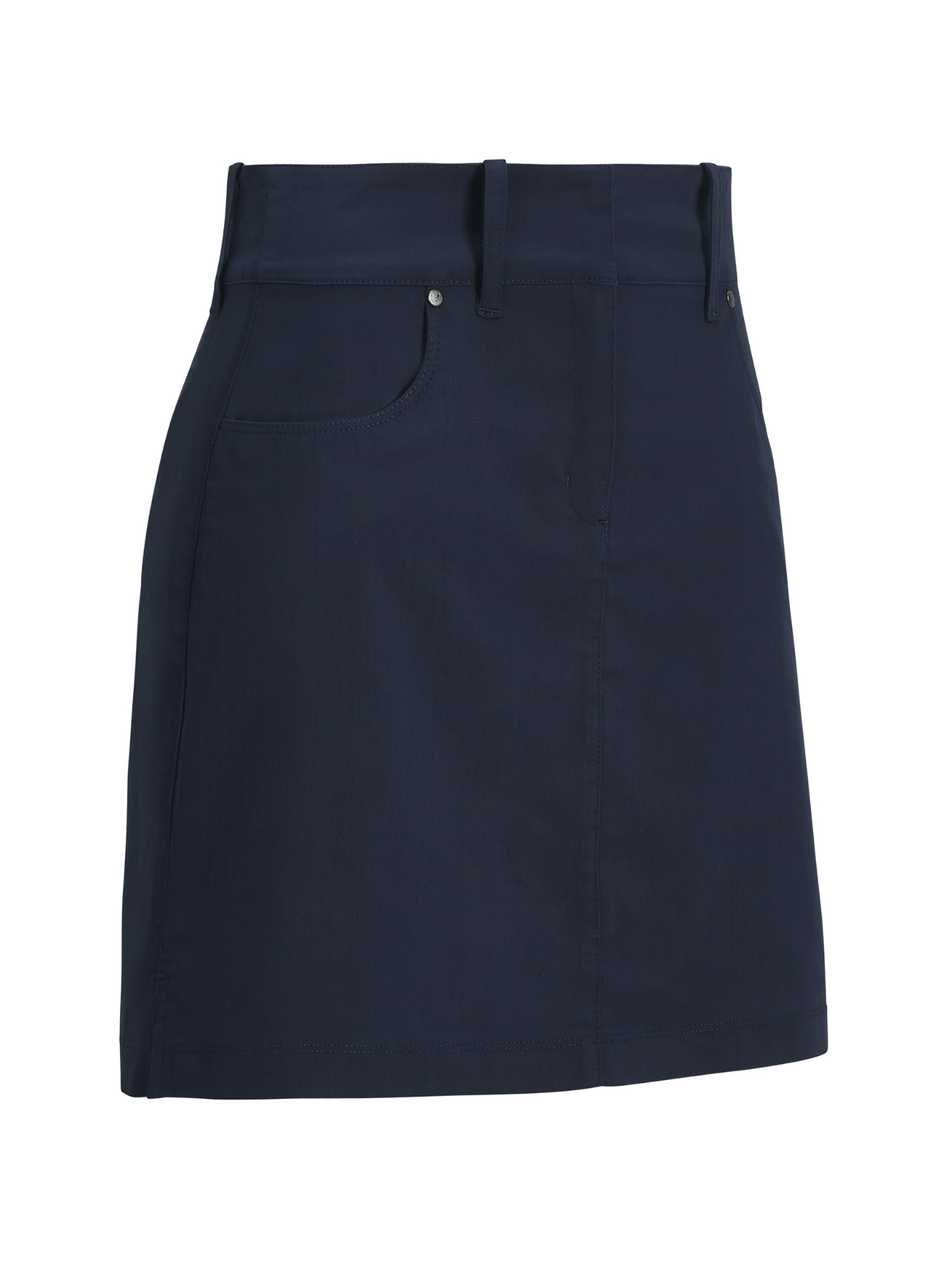 View Womens Coolmax Solid Golf Skort In Dress Blues information