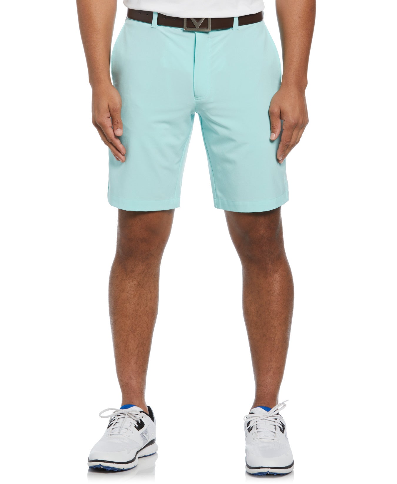 View Lightweight Tech Short With Active Waistband In Limpet Shell information