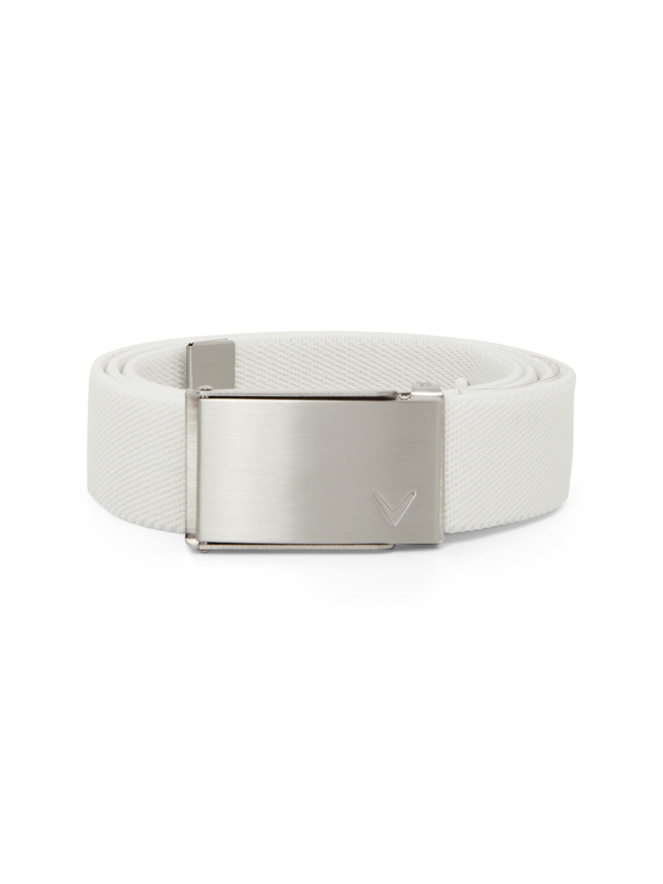 View Womens Cut To Fit Stretch Belt In Bright White information