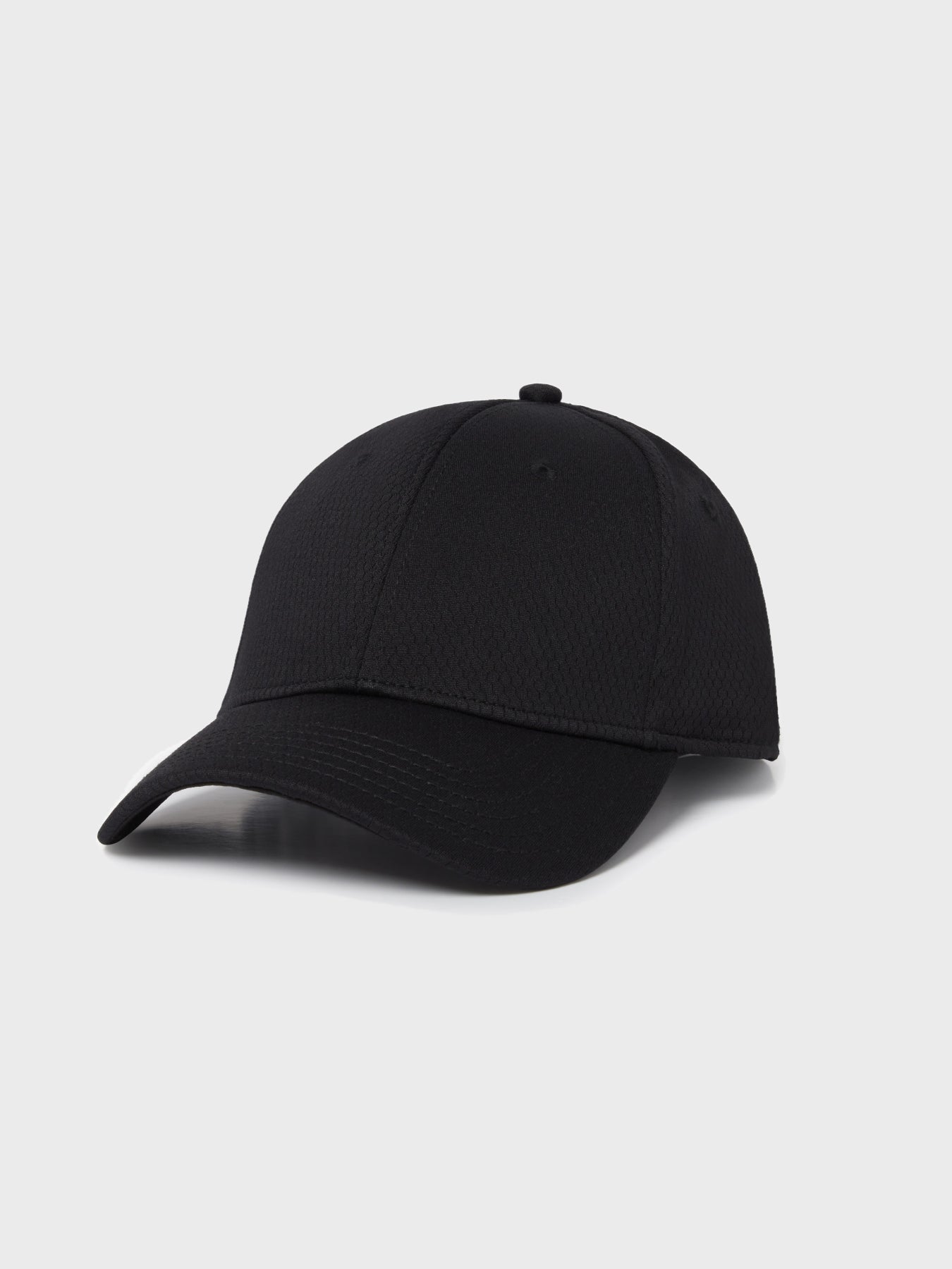 View Womens Front Crested Structured Golf Hat In Black Black OS information