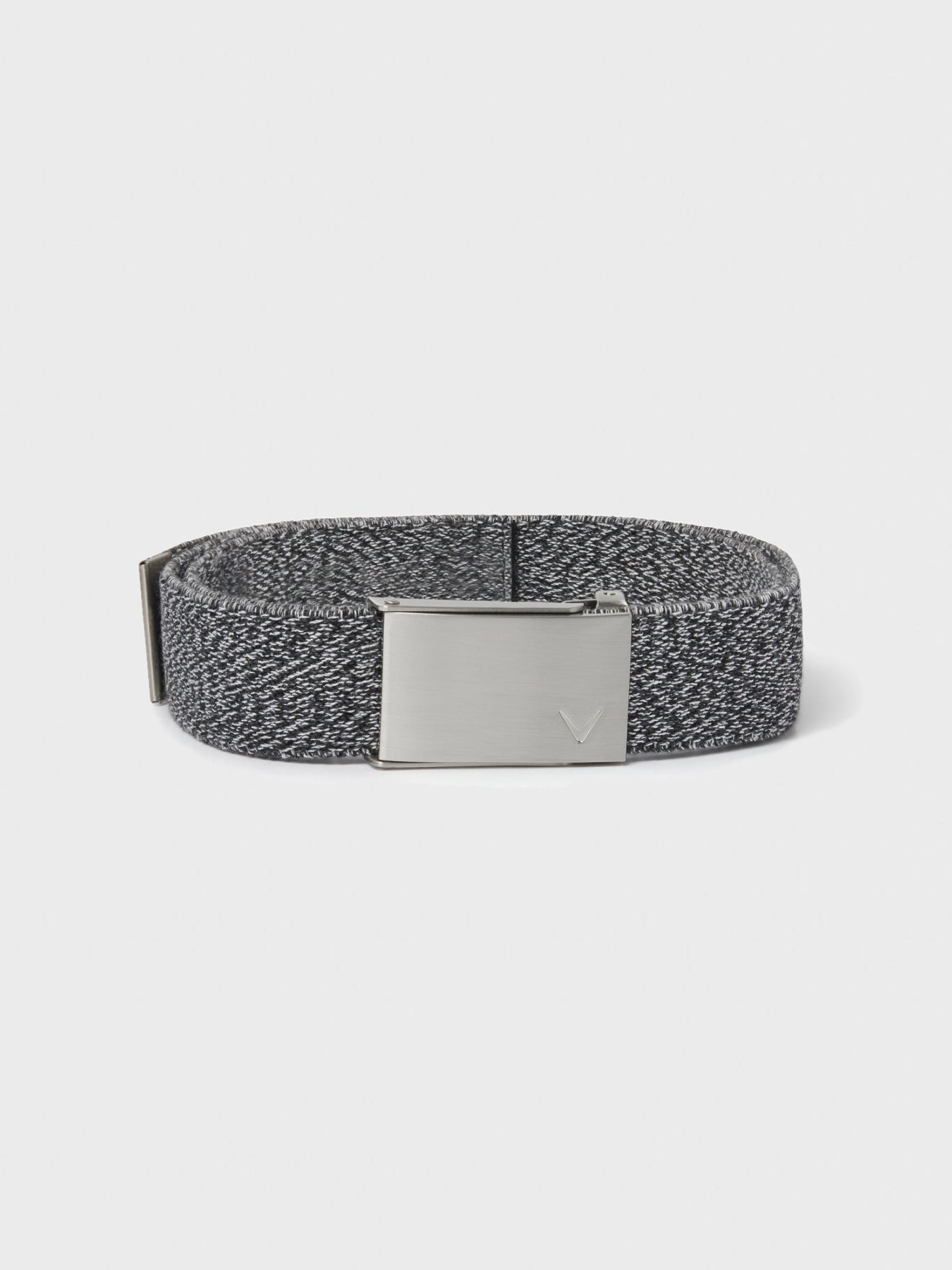 View Womens Stretch Webbed Belt In Black Heather information