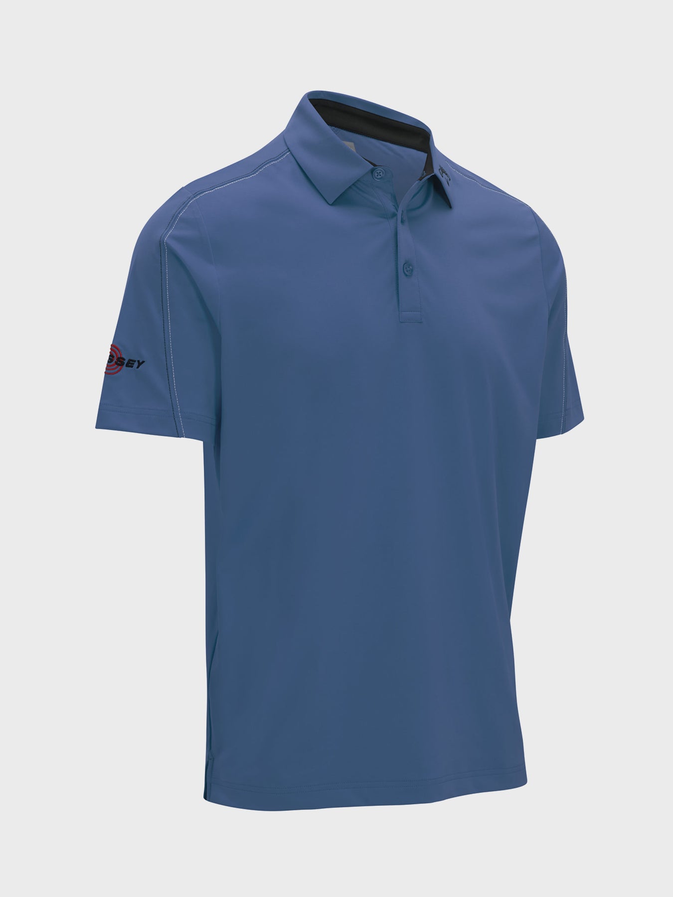 View Odyssey Double Stitch Polo In Blue Horizon information