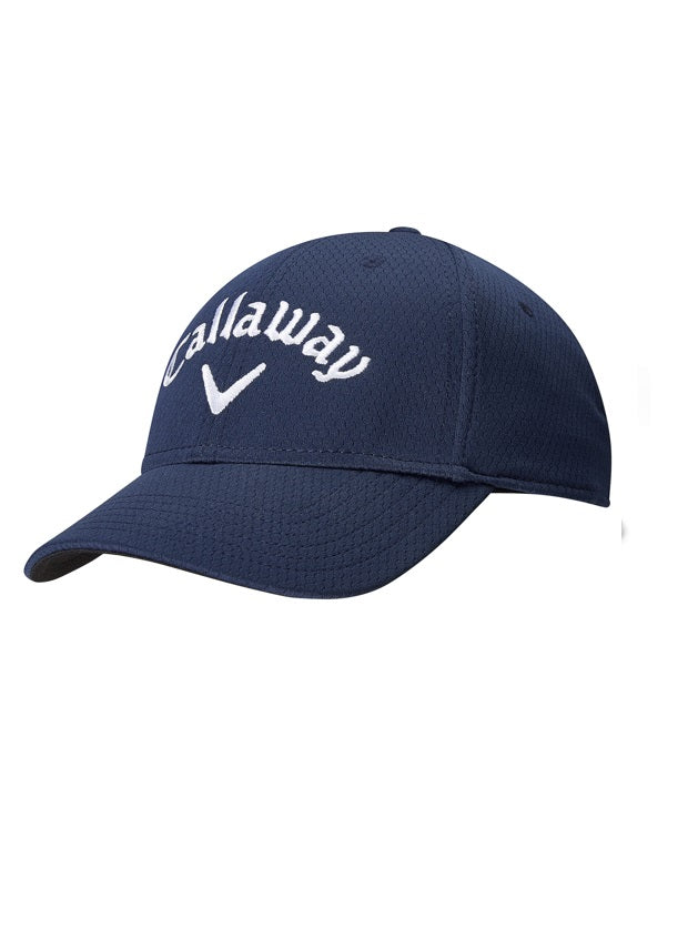 View Womens Side Crested Golf Hat In Navy information