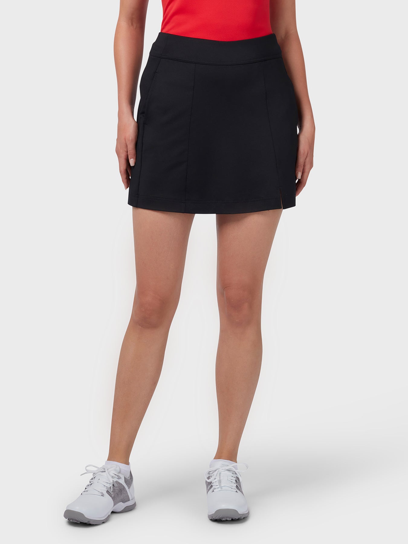 View Truesculpt Womens Skort In Caviar Caviar L information