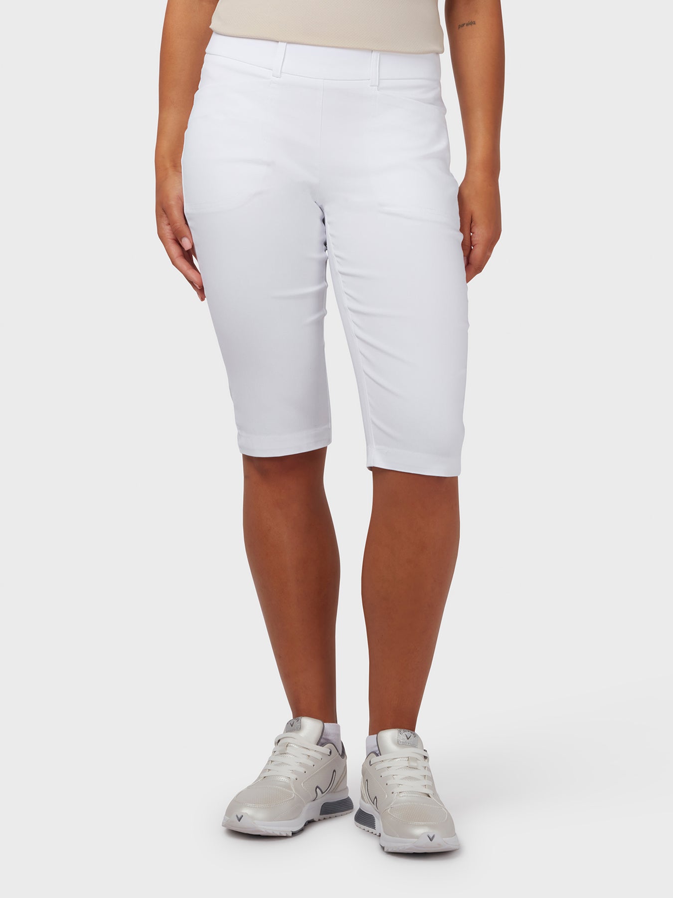View 34 Truesculpt Womens Shorts In Brilliant White Brilliant White XS information