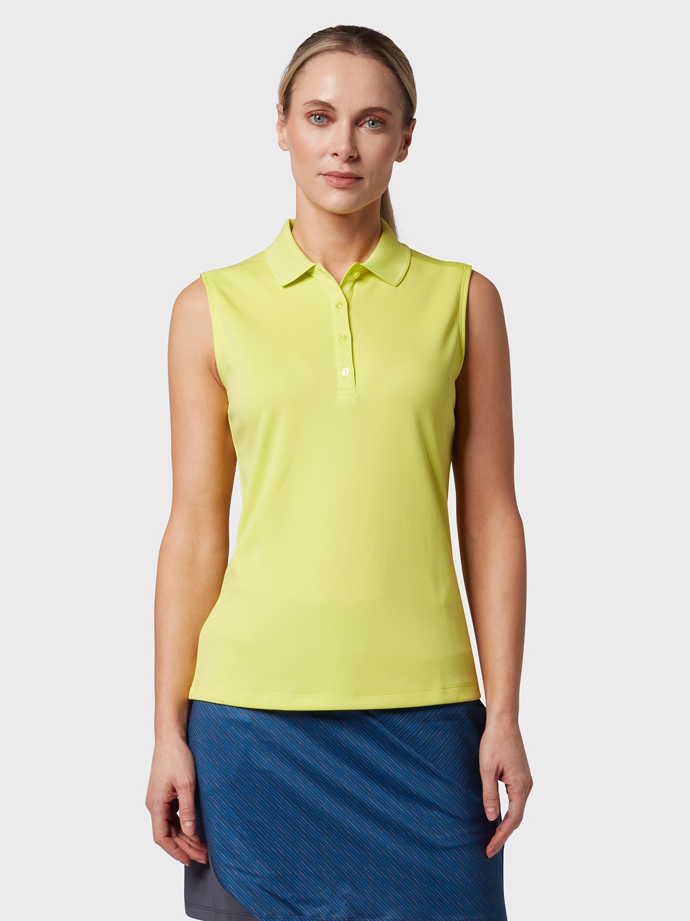 View Sleeveless Womens Polo In Limeade Limeade XXL information