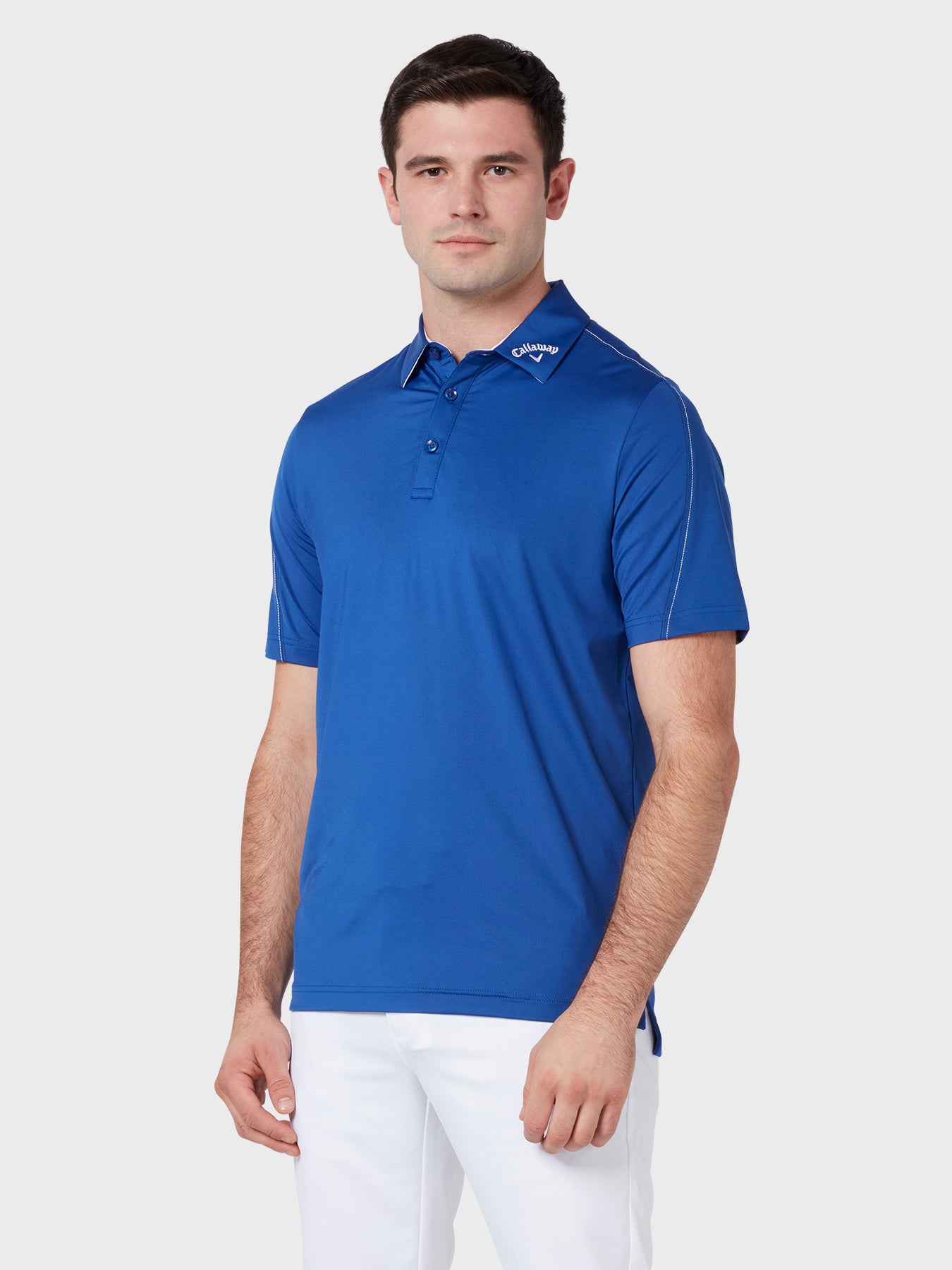 View Odyssey Double Stitch Polo In Mazarine Blue Mazarine Blue XXL information