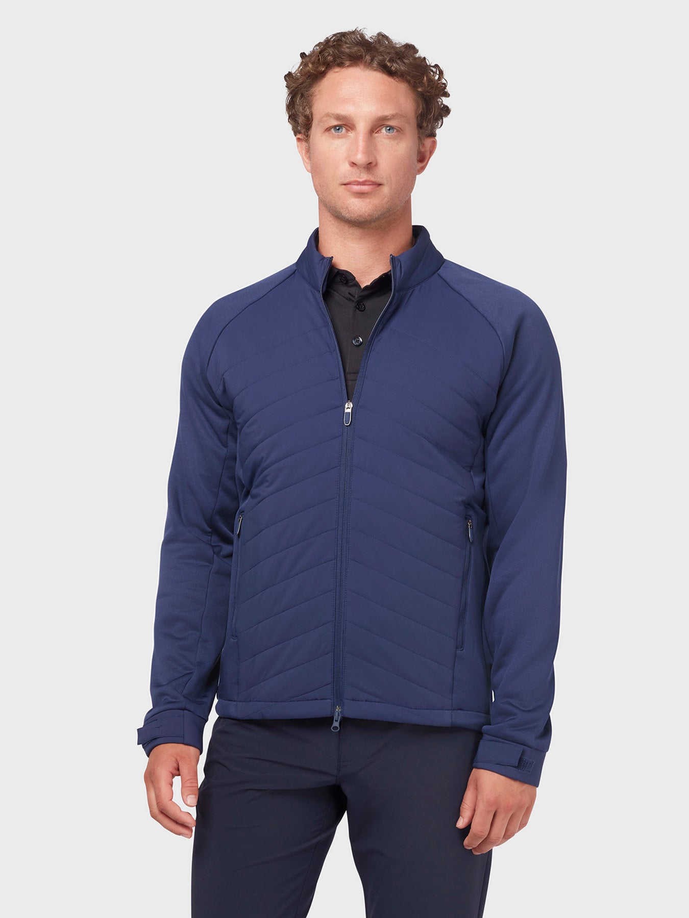 View Primaloft Quilted Jacket In Peacoat information