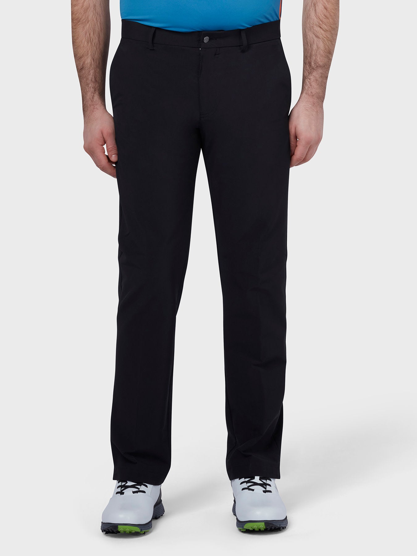 View Chevron Tech Trouser In Caviar information