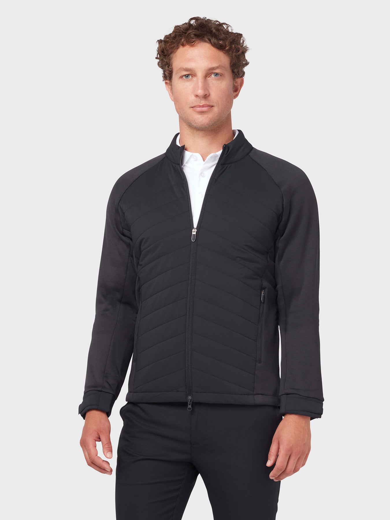 View Primaloft Quilted Jacket In Caviar Caviar M information