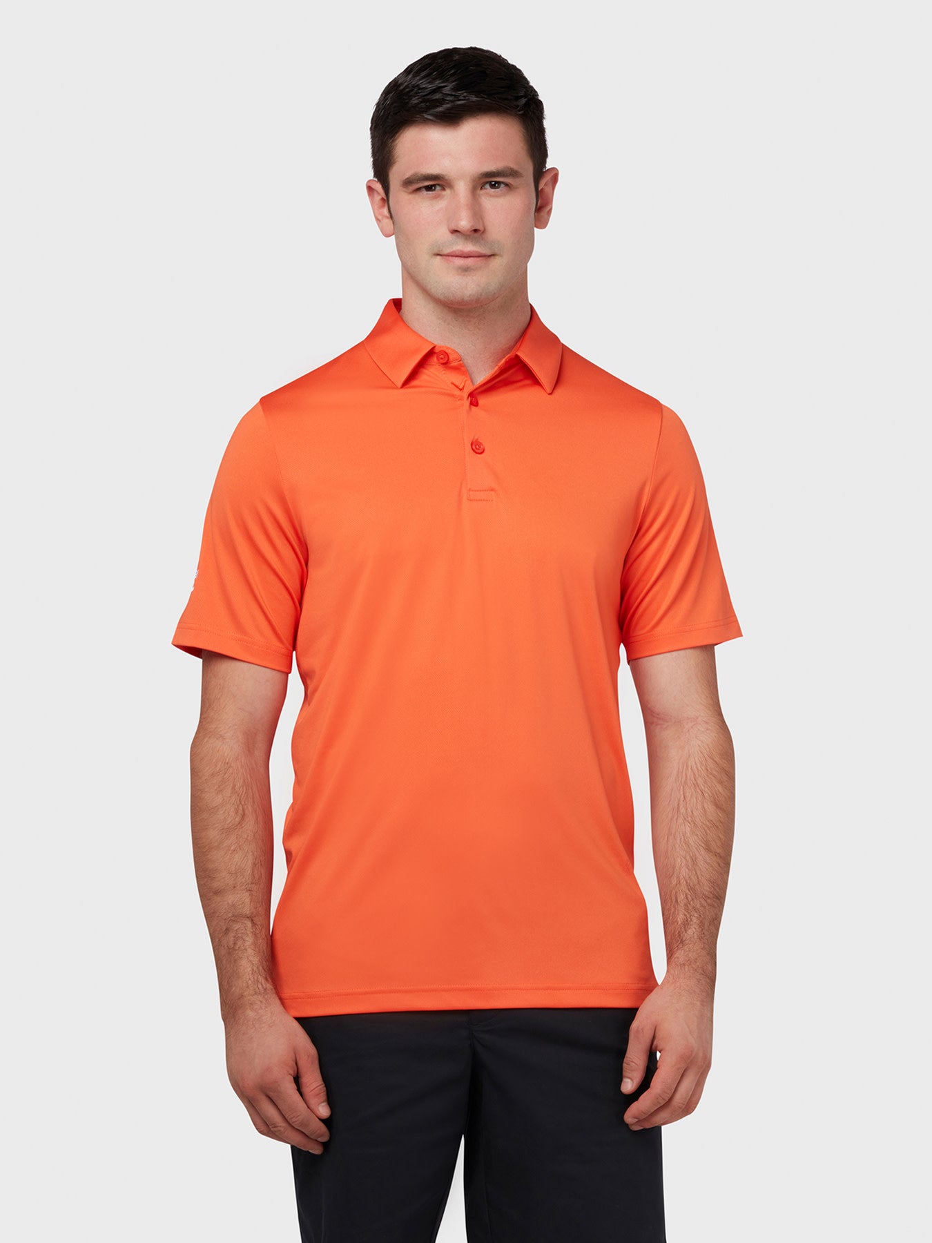 View Swing Tech Tour Polo In Tigerlily Tigerlily XL information