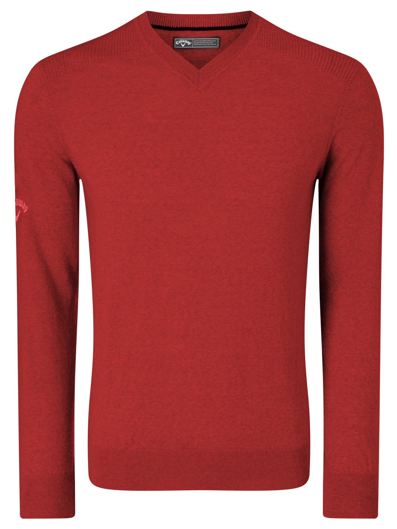 View Thermal Merino Wool VNeck Sweater In Bright Tango Red Bright Tango Red XS information