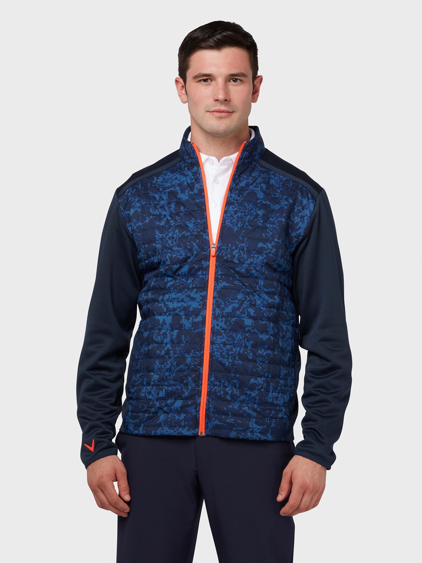 View X Series Abstract Camo Jacket In Navy Blazer information