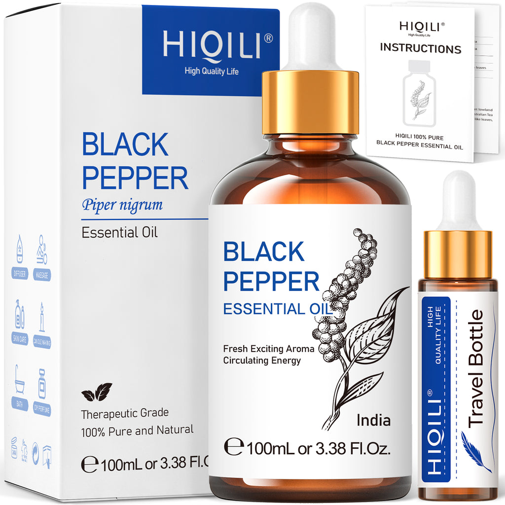 HIQILI Natural Premium Cinnamon Essential Oils for Diffuser Skin