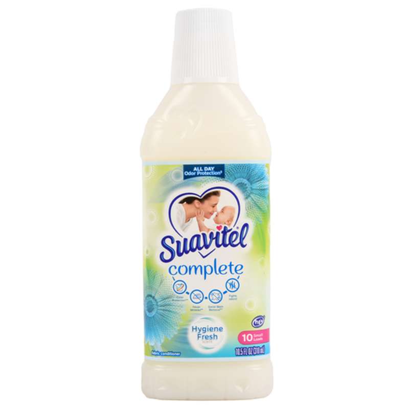 Suavitel Liquid Fabric Softener, Complete Hygiene Fresh, 10.5 oz 300 ml (12  Pack)