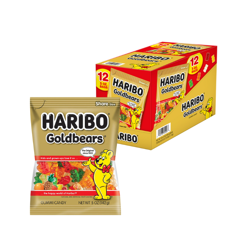 Haribo, Gummi Candy, Goldbears, Share Size