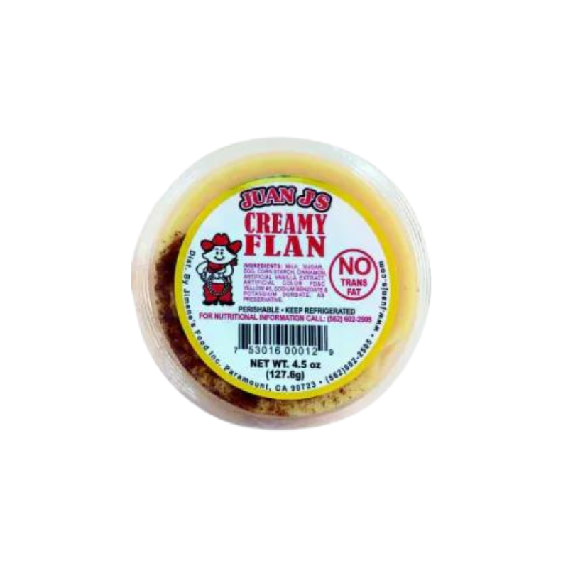 Juan J's, Creamy Flan, 8.5 oz (6 Pack)