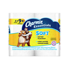 Charmin Essentials Soft, 4 Rolls (10 Pack)
