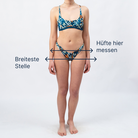 Sportlicher Bikini KIKI Muster