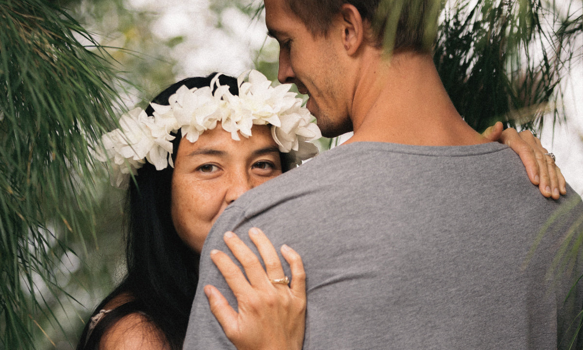 ハワイのローカルの男性と知り合い国際結婚