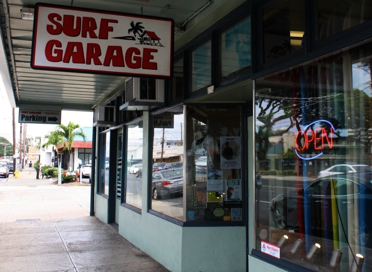 ハワイサーフシーンからも一目置かれるサーフショップ Surf Garage