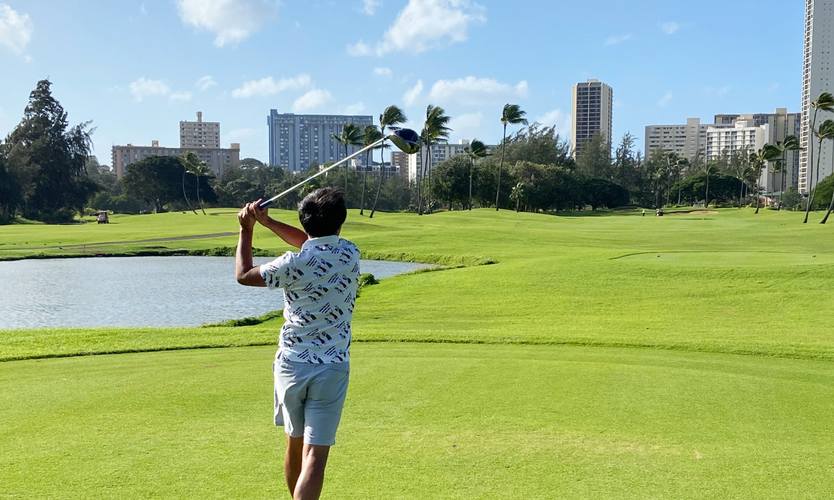 ハワイでひとりゴルフ、ハワイスタイルの楽しみ方