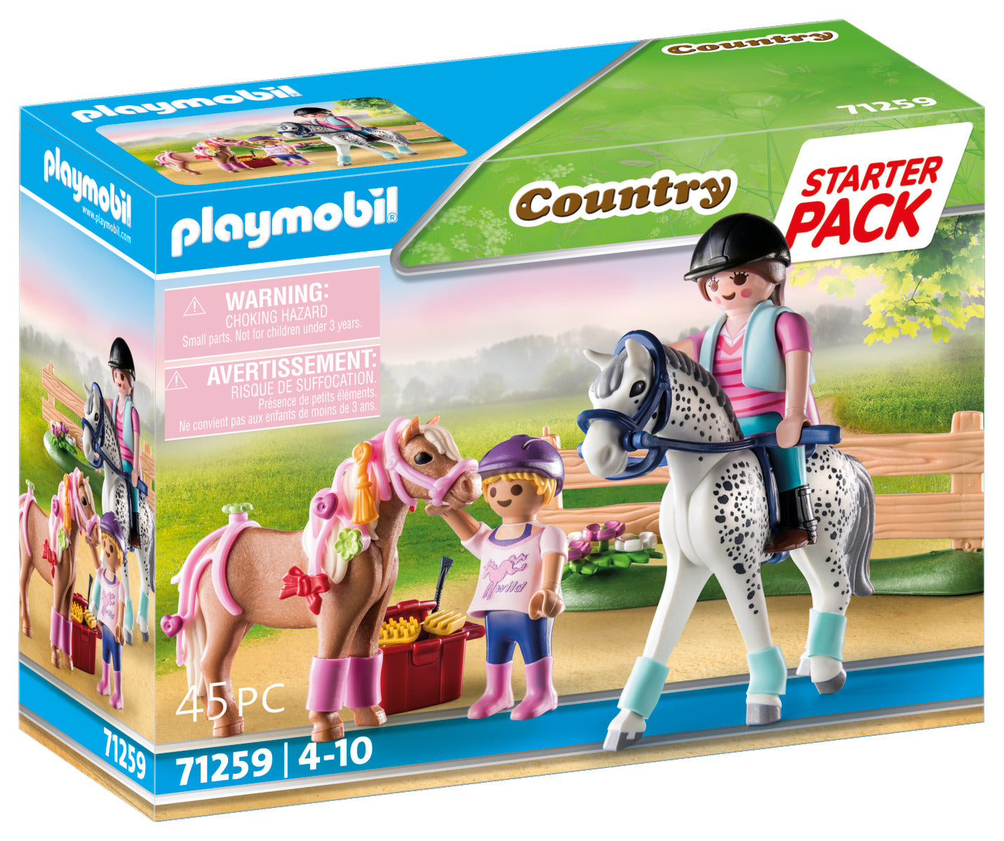 Playmobil 6927 Country Pony Farm. Building Only