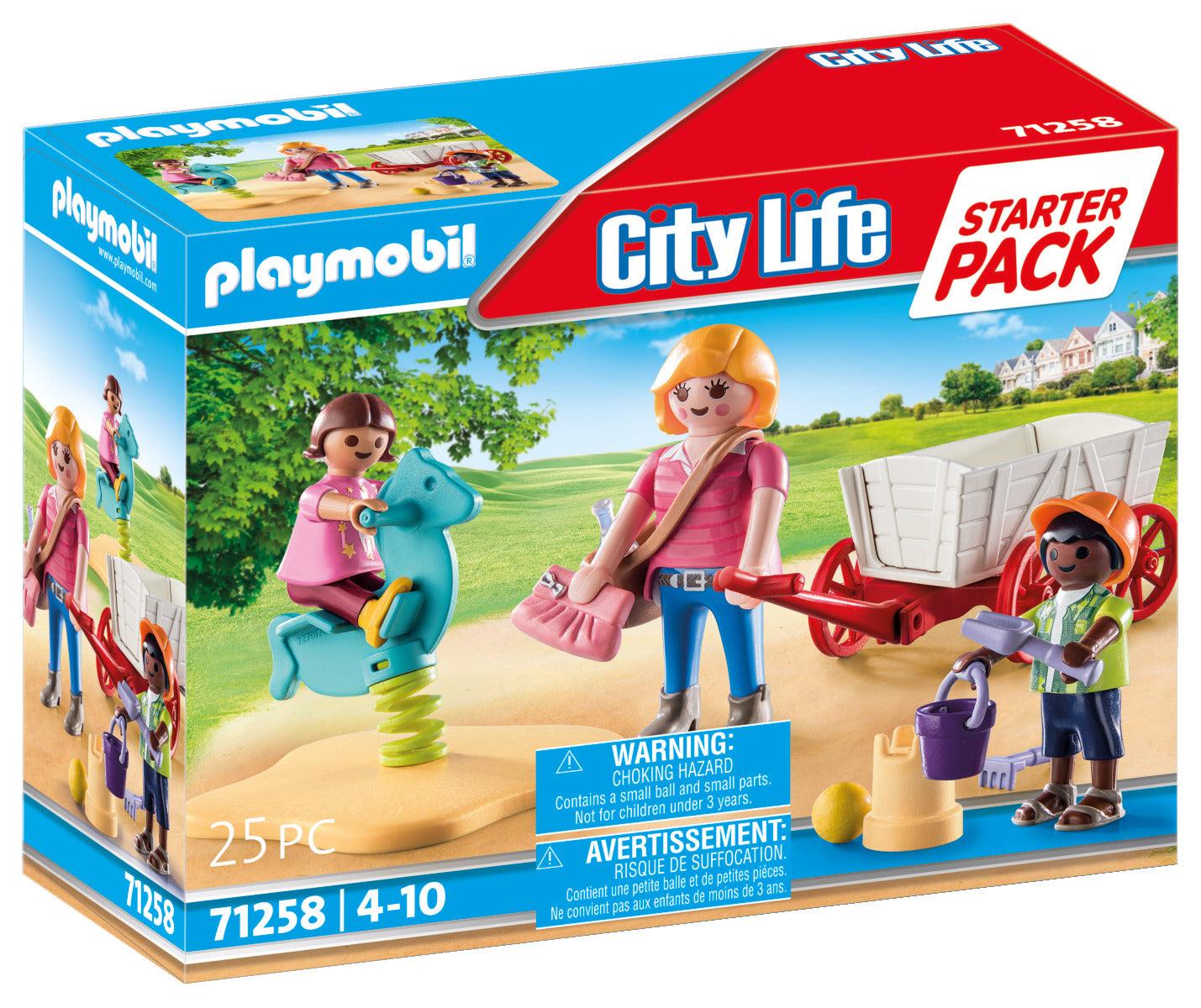 PLAYMOBIL City Life 70281 Pre-School Adventure Playground, for Children  Ages 4+