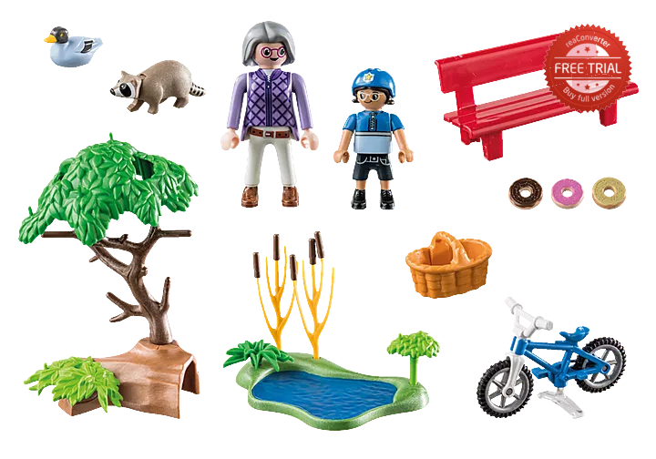  Playmobil Starter Pack Bank Robbery : Toys & Games
