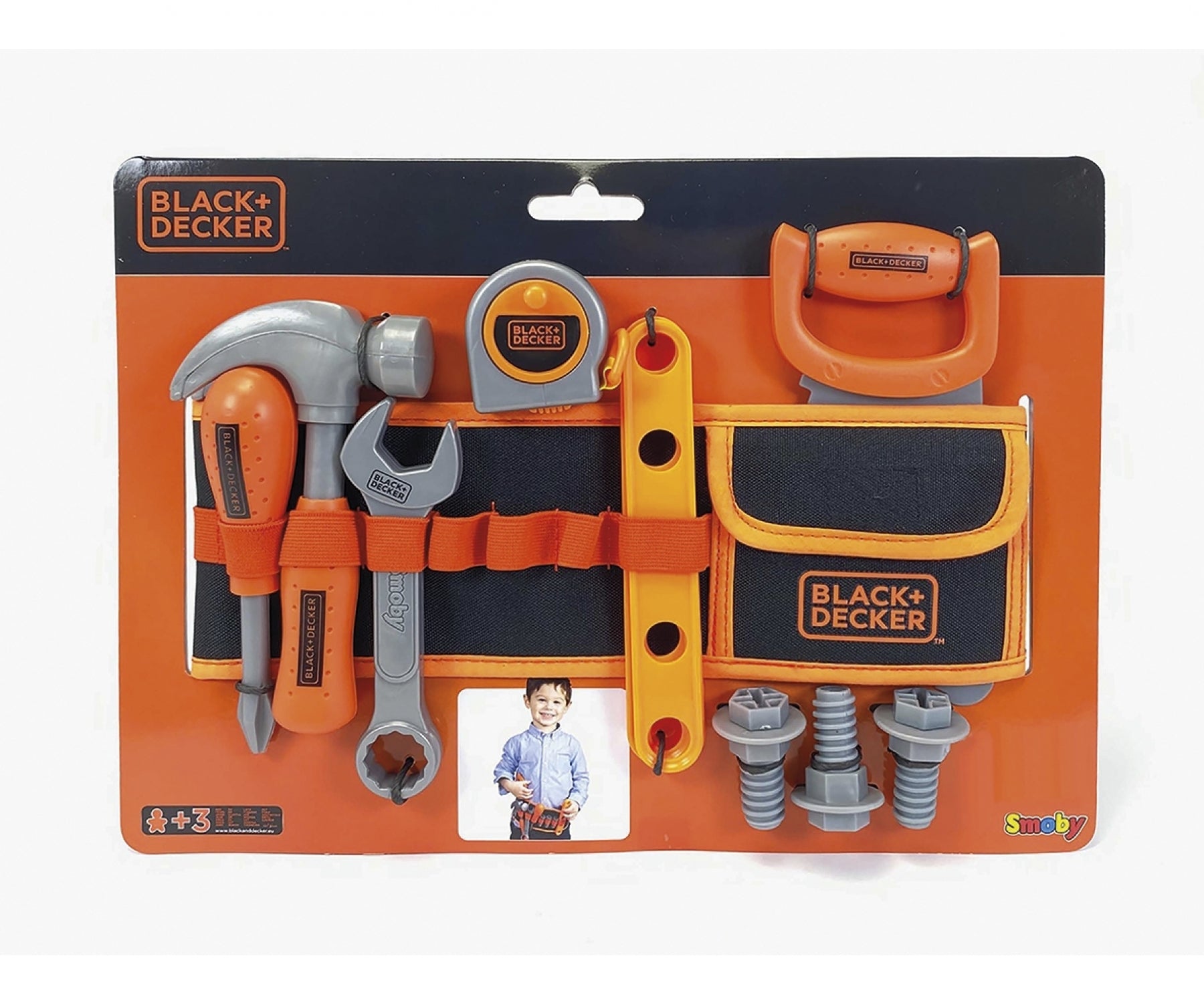 Smoby Black And Decker Kids Bricolo One Toy Workbench (360700)