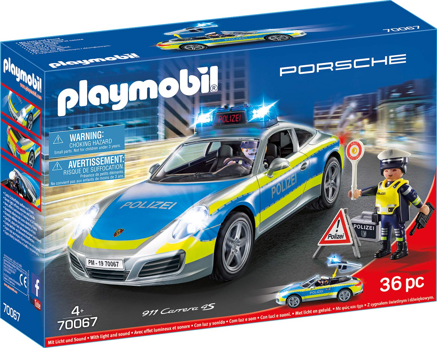 Playmobil Porsche 911 Carrera RS 2.7 70923 (for Kids 5 Years Old and U –  shopemco