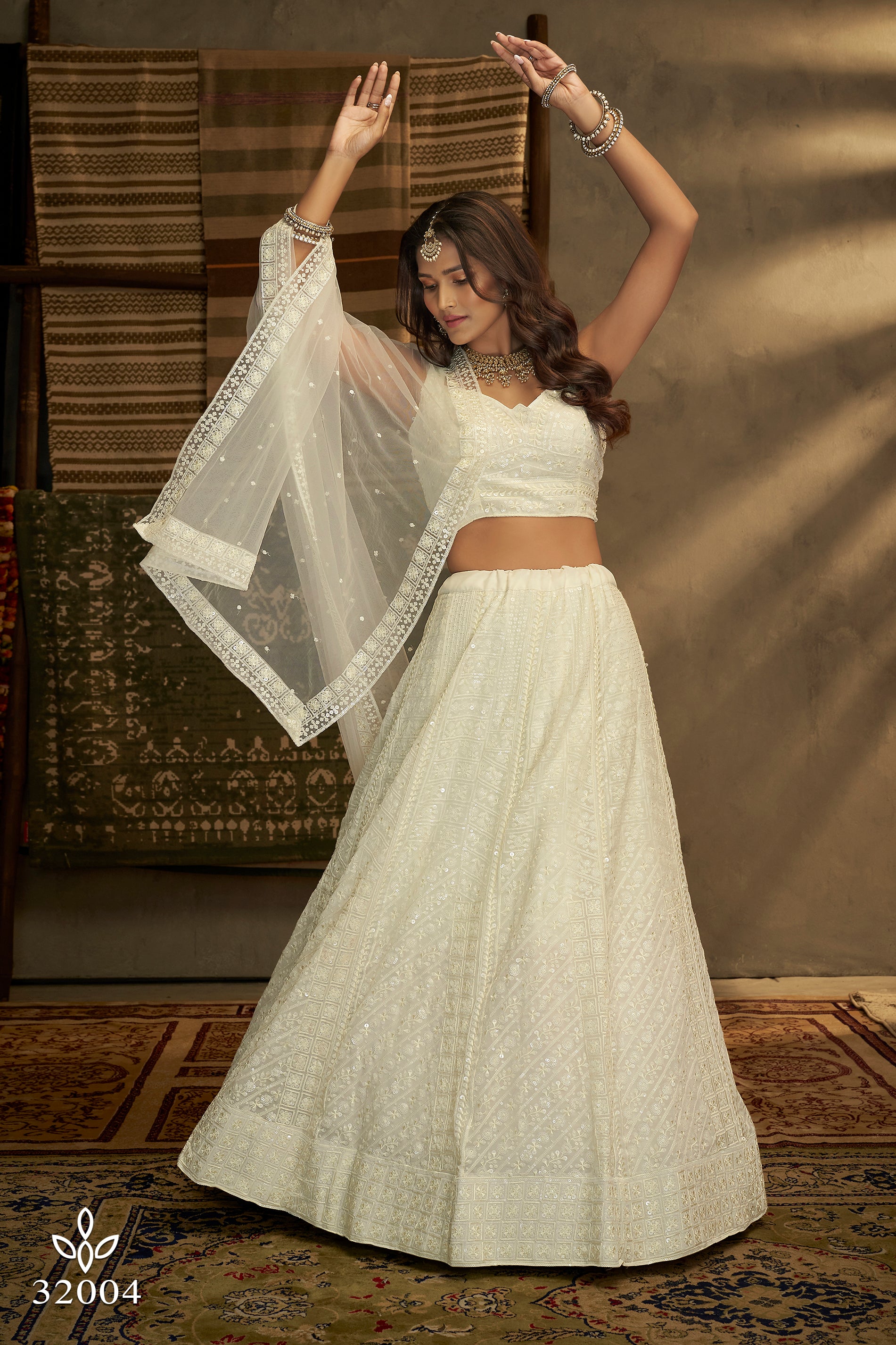 Go Stylish with Magical White Lehenga Designs | Readiprint Fashions Blog