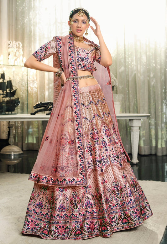 Amazing Powder Blue Color Lehenga Choli For Wedding – Joshindia